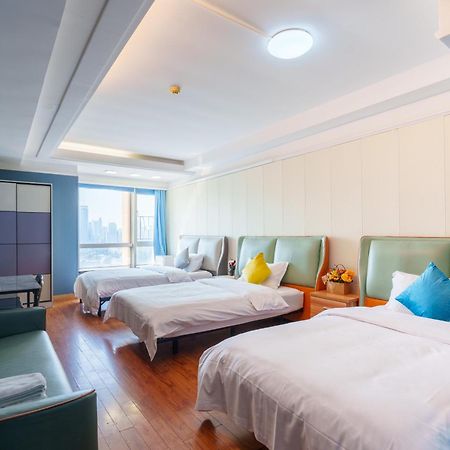 Sunny International Apartment From Beijing Road Guangzhou Exteriör bild
