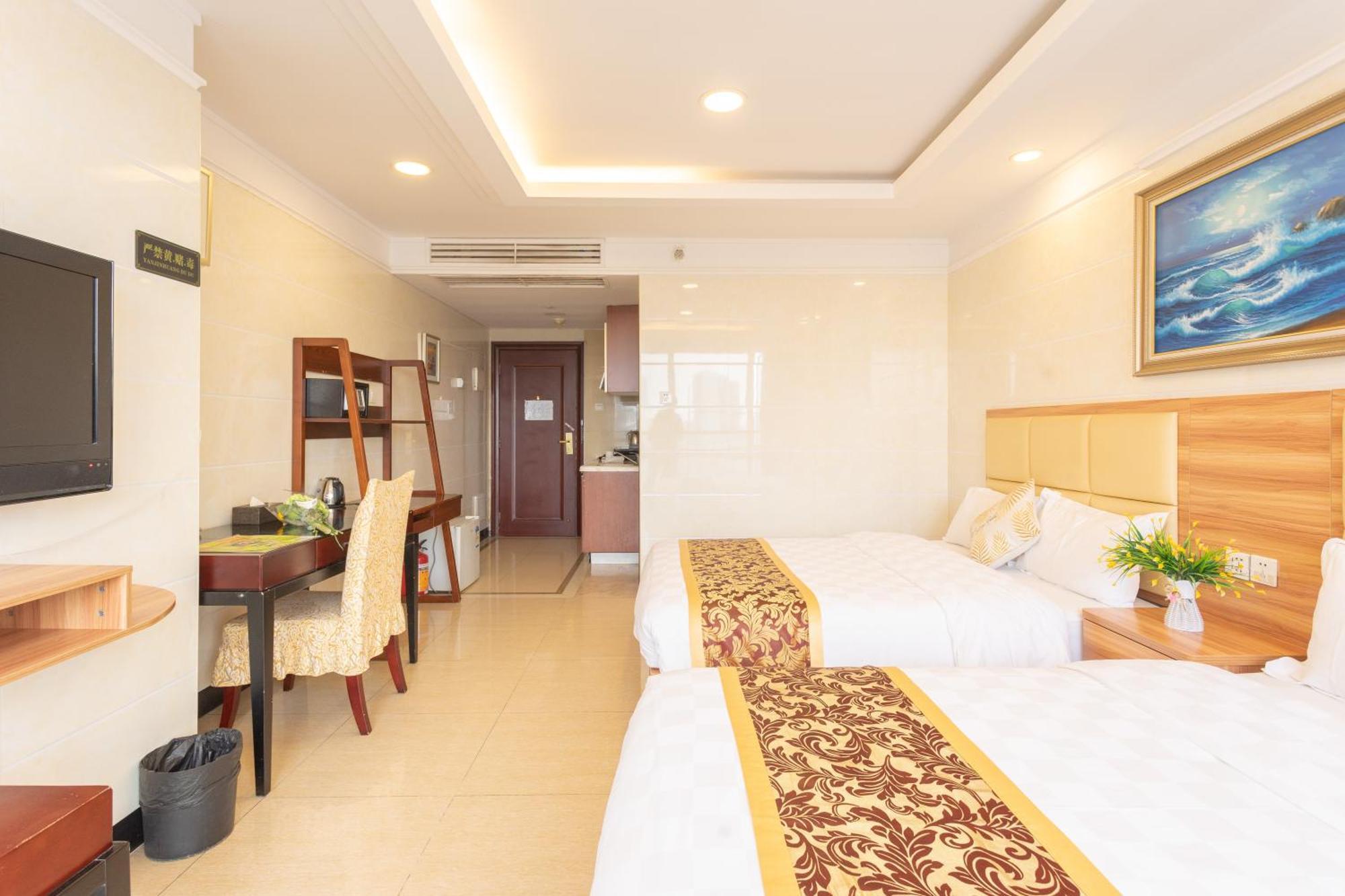 Sunny International Apartment From Beijing Road Guangzhou Exteriör bild