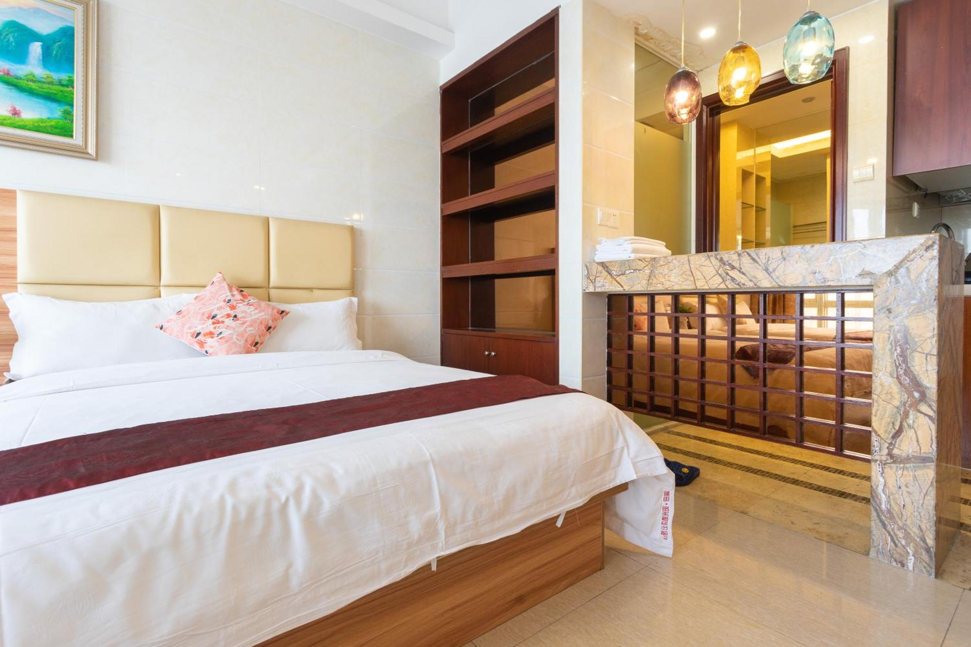 Sunny International Apartment From Beijing Road Guangzhou Exteriör bild