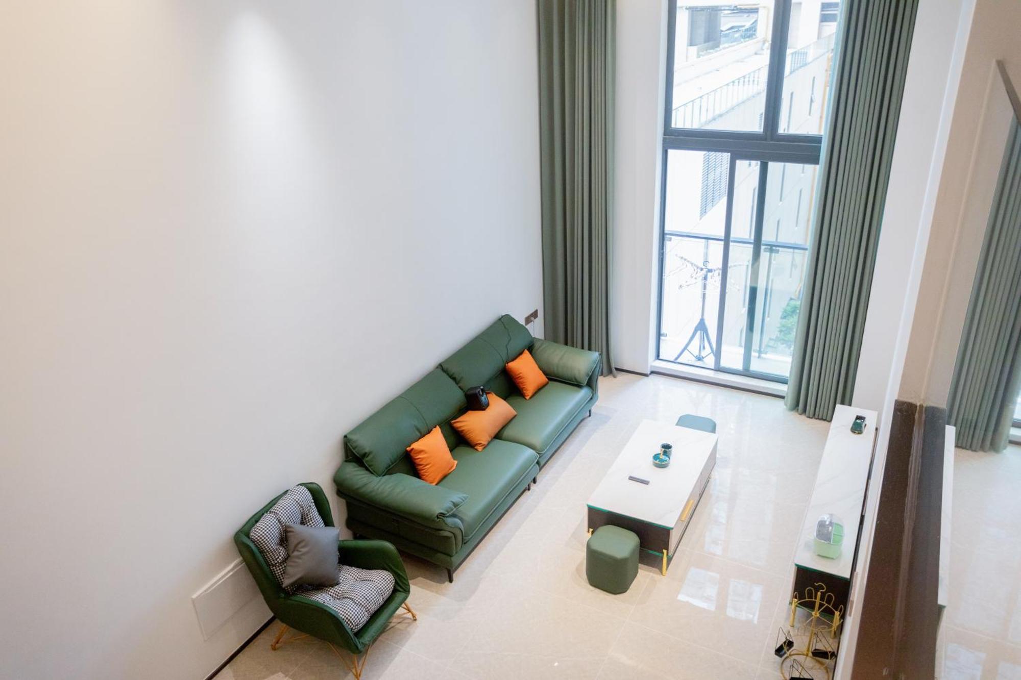 Sunny International Apartment From Beijing Road Guangzhou Exteriör bild