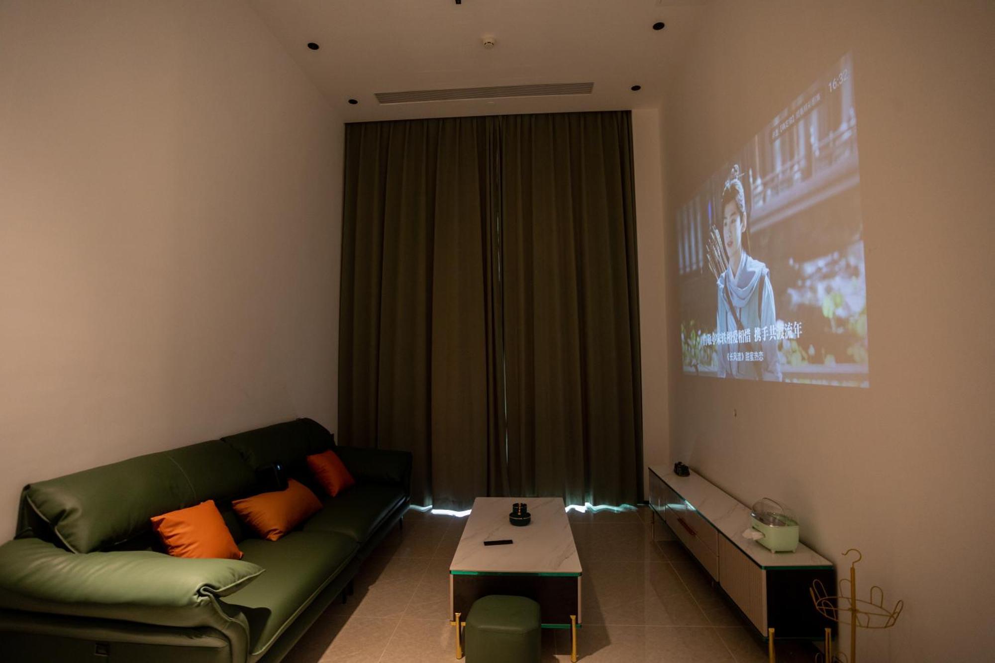 Sunny International Apartment From Beijing Road Guangzhou Exteriör bild