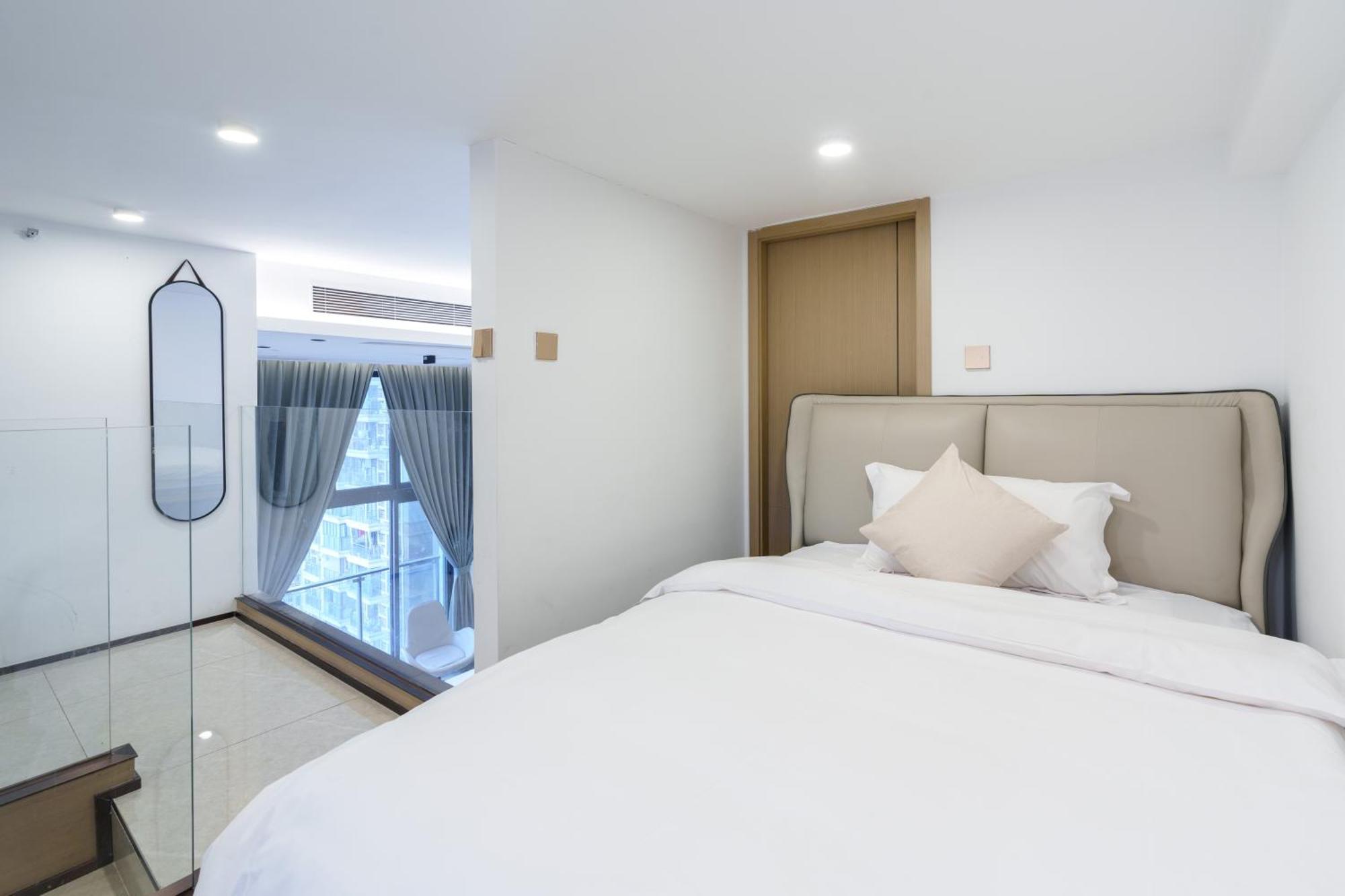 Sunny International Apartment From Beijing Road Guangzhou Exteriör bild