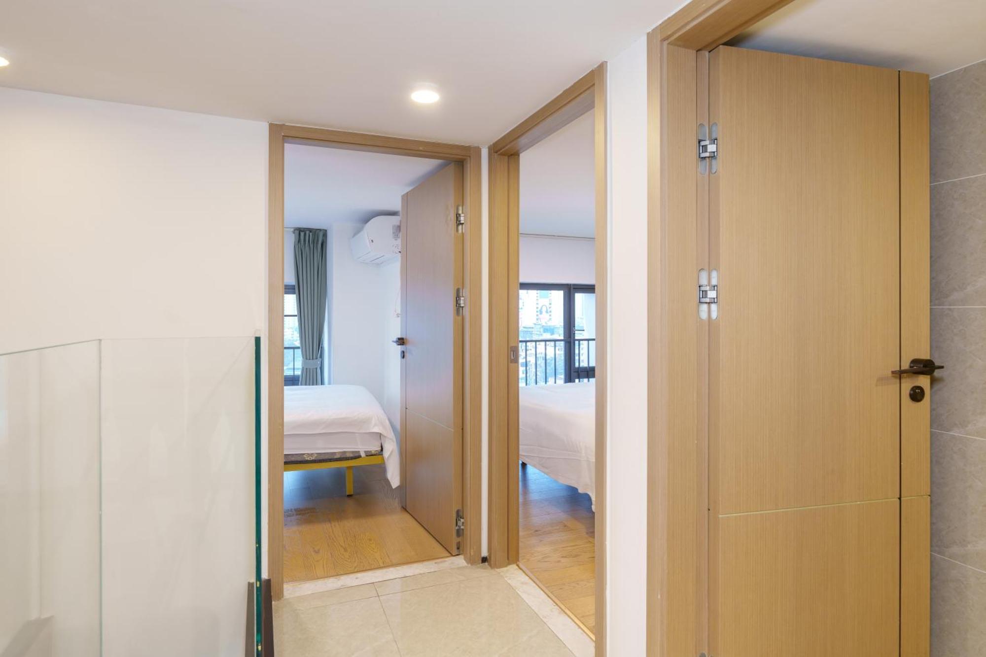 Sunny International Apartment From Beijing Road Guangzhou Exteriör bild