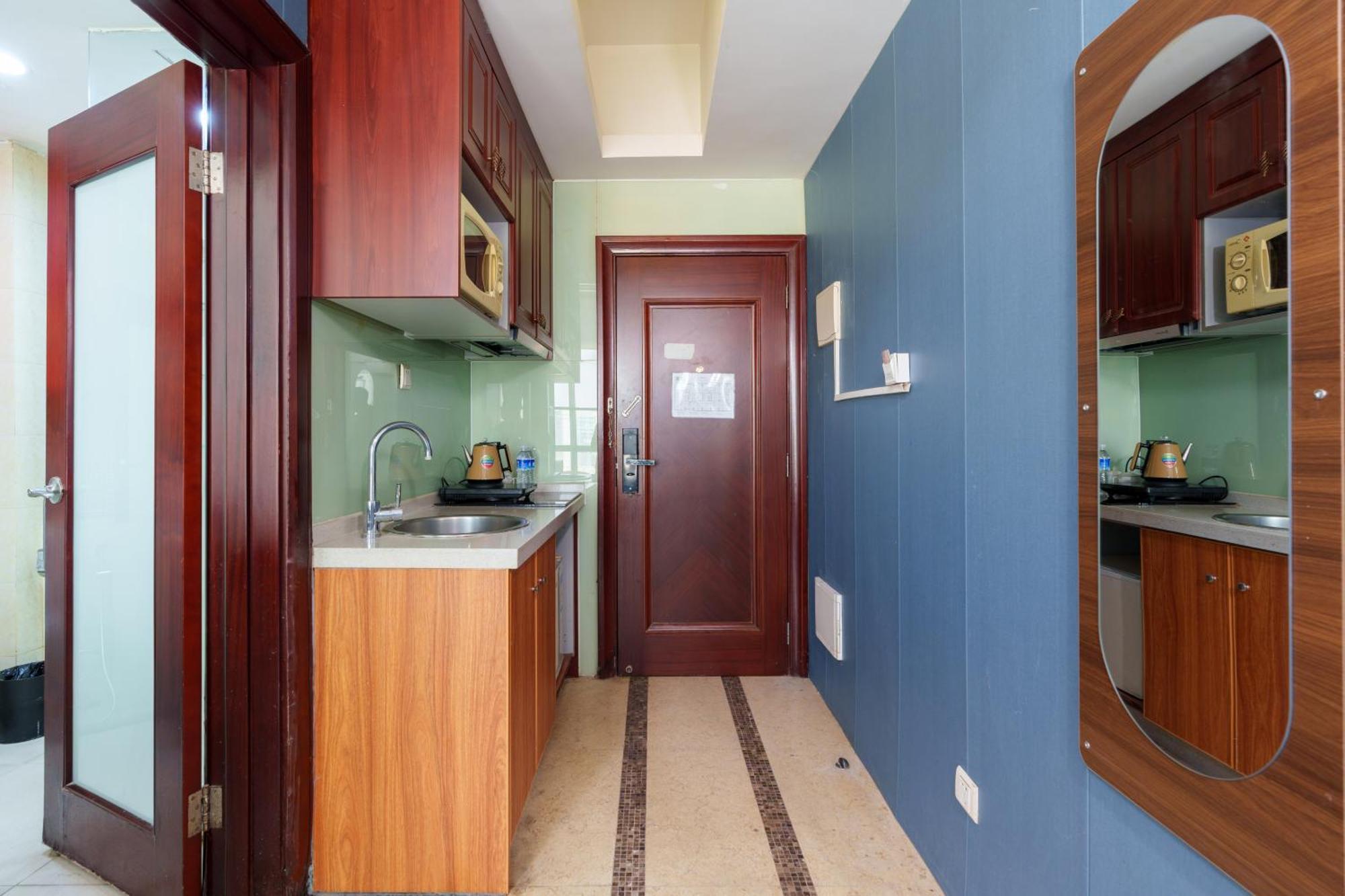 Sunny International Apartment From Beijing Road Guangzhou Exteriör bild