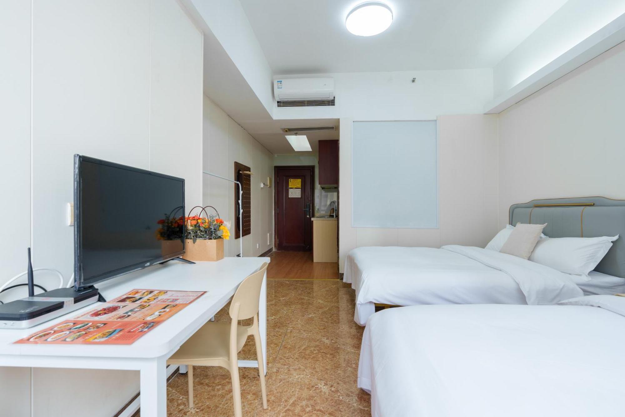 Sunny International Apartment From Beijing Road Guangzhou Exteriör bild