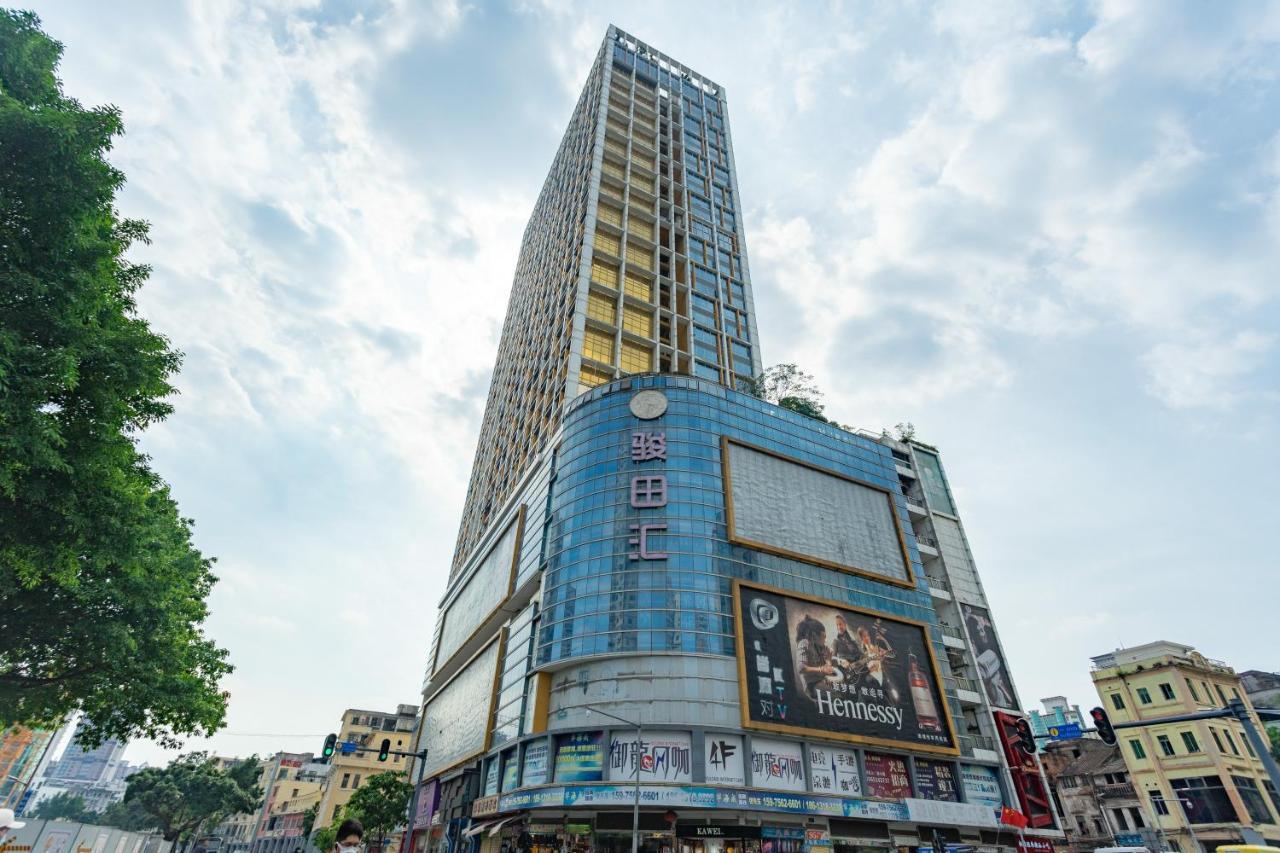 Sunny International Apartment From Beijing Road Guangzhou Exteriör bild