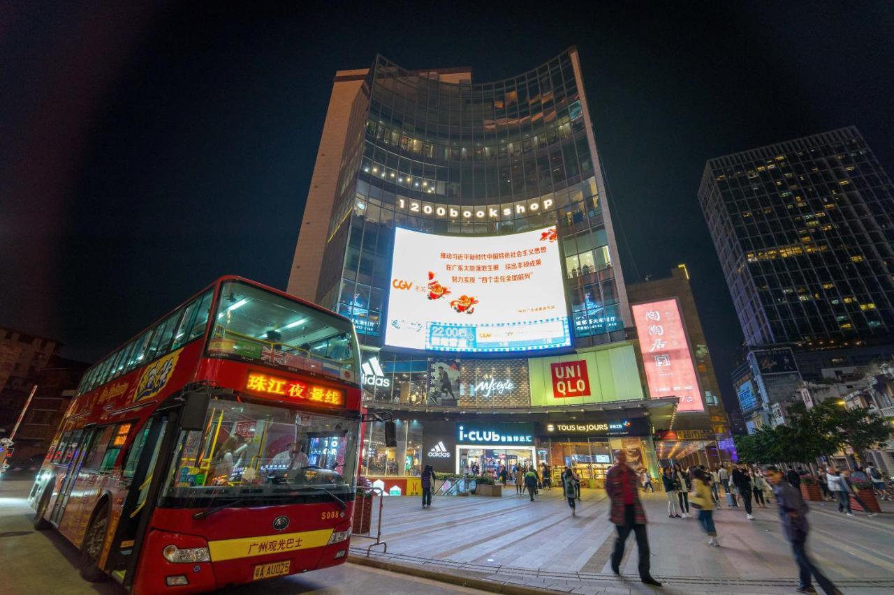 Sunny International Apartment From Beijing Road Guangzhou Exteriör bild